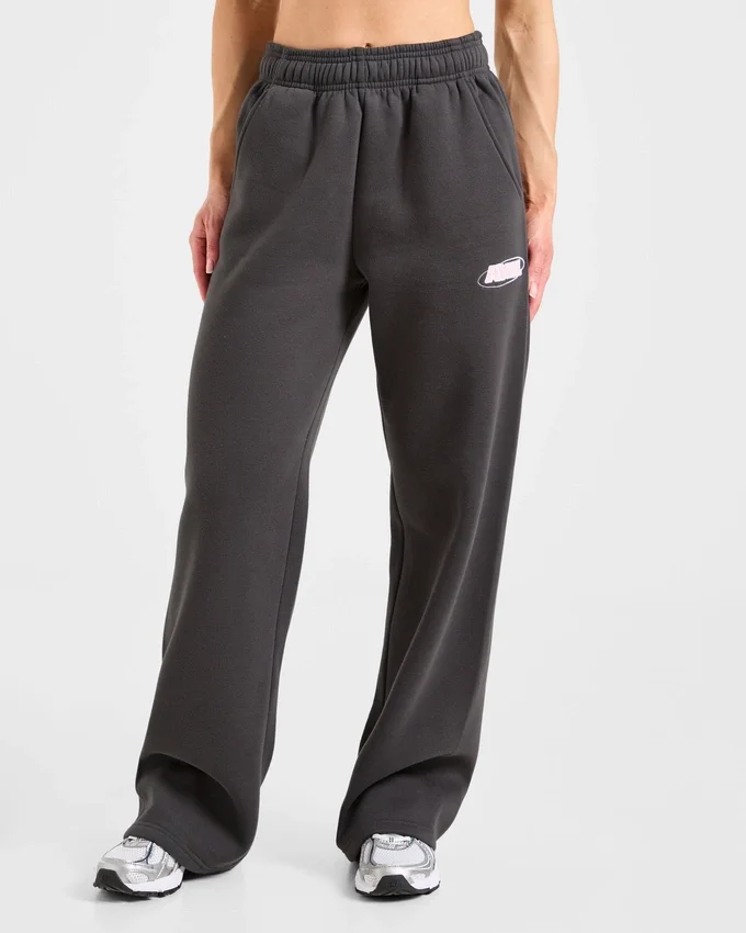 Sports Essentials Oversized Mjukisbyxor med raka ben