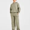 Sports Essentials Oversized Mjukisbyxor med raka ben