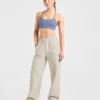 Sports Essentials Oversized Mjukisbyxor med raka ben