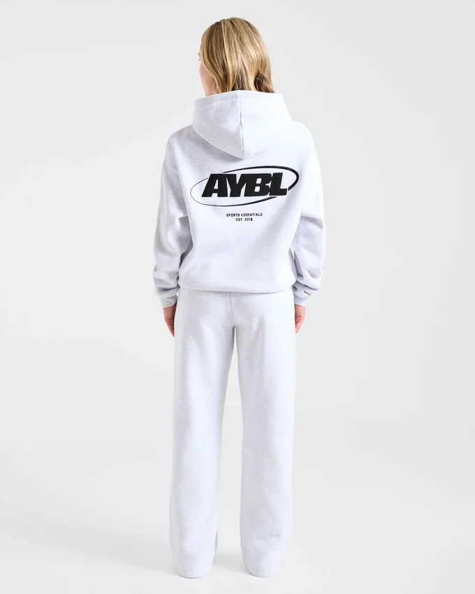 Sports Essentials Oversized Mjukisbyxor med raka ben