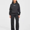 Sports Society Oversized Mjukisbyxor med raka ben