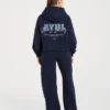 Sports Society Oversized Mjukisbyxor med raka ben