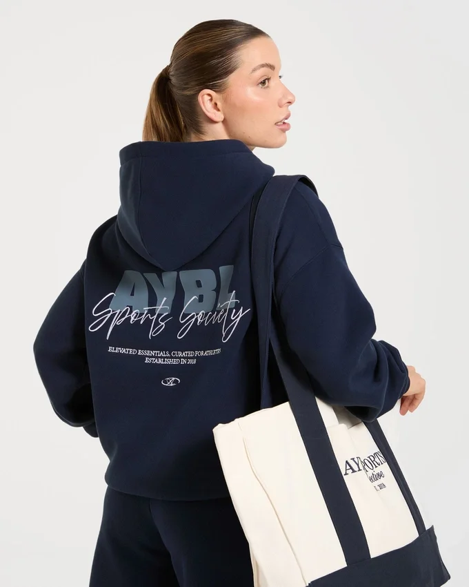 Sports Society Oversized-hoodie