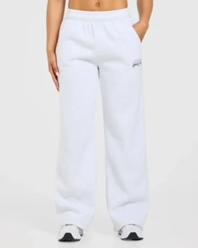 Sports Society Oversized Mjukisbyxor med raka ben