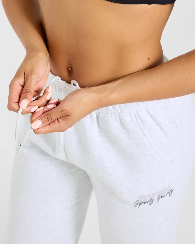 Sports Society Oversized Mjukisbyxor med raka ben