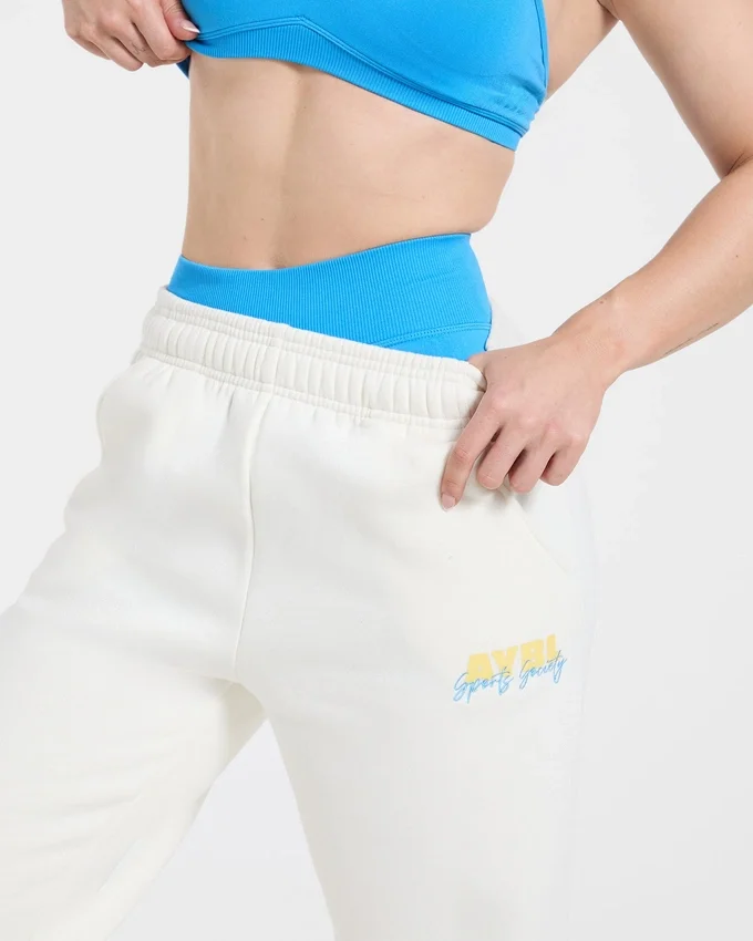 Sports Society Oversized Mjukisbyxor med raka ben