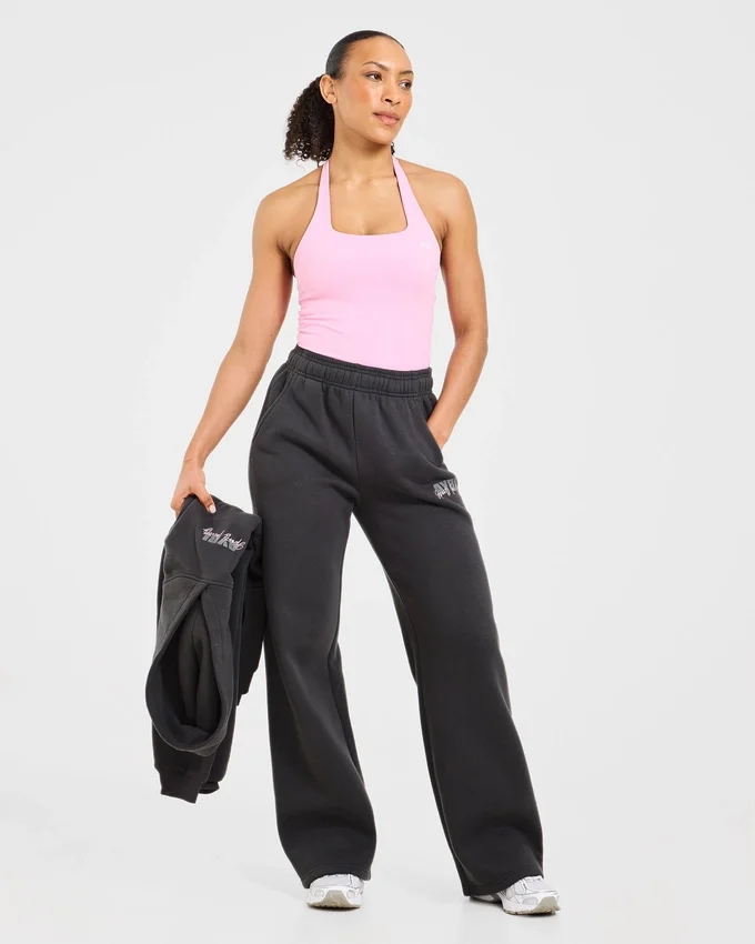 Sports Society Oversized Mjukisbyxor med raka ben