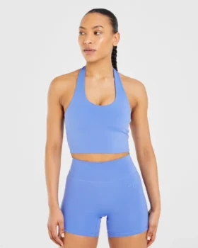 Staple halterneck-crop-top