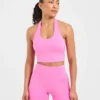 Staple halterneck-crop-top
