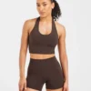Staple halterneck-crop-top
