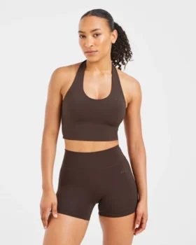 Staple halterneck-crop-top