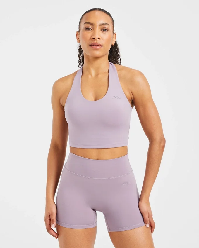 Staple halterneck-crop-top