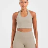 Staple halterneck-crop-top