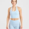 Staple halterneck-crop-top