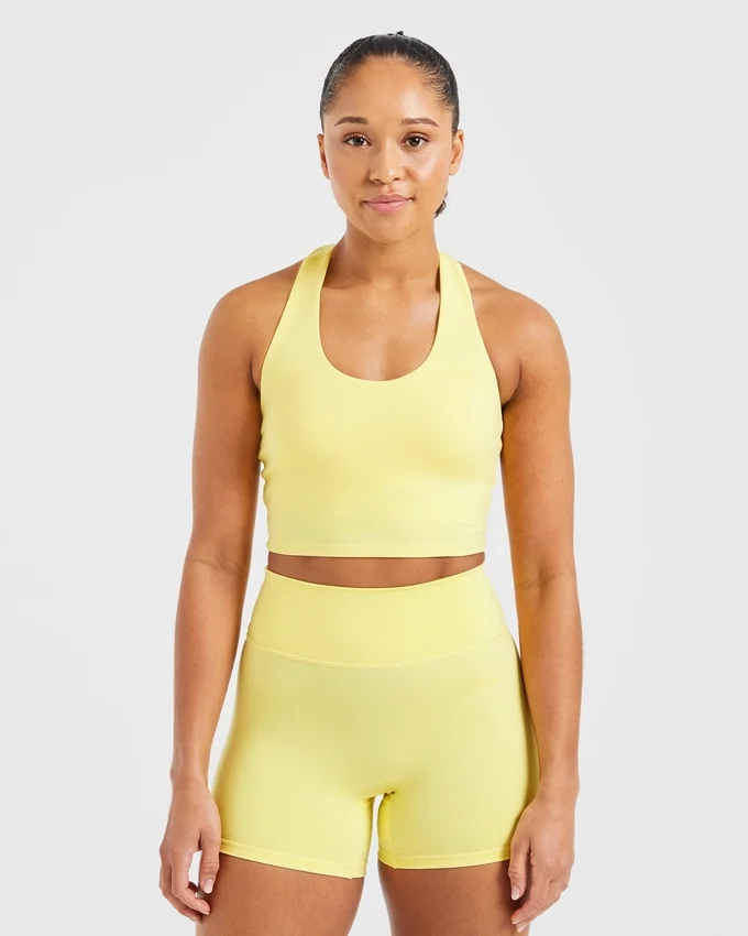 Staple halterneck-crop-top