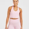 Staple halterneck-crop-top