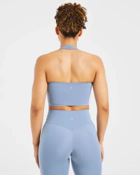 Staple halterneck-crop-top
