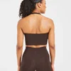 Staple halterneck-crop-top