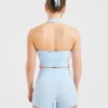 Staple halterneck-crop-top
