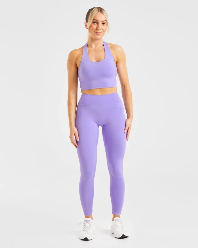 Staple halterneck-crop-top