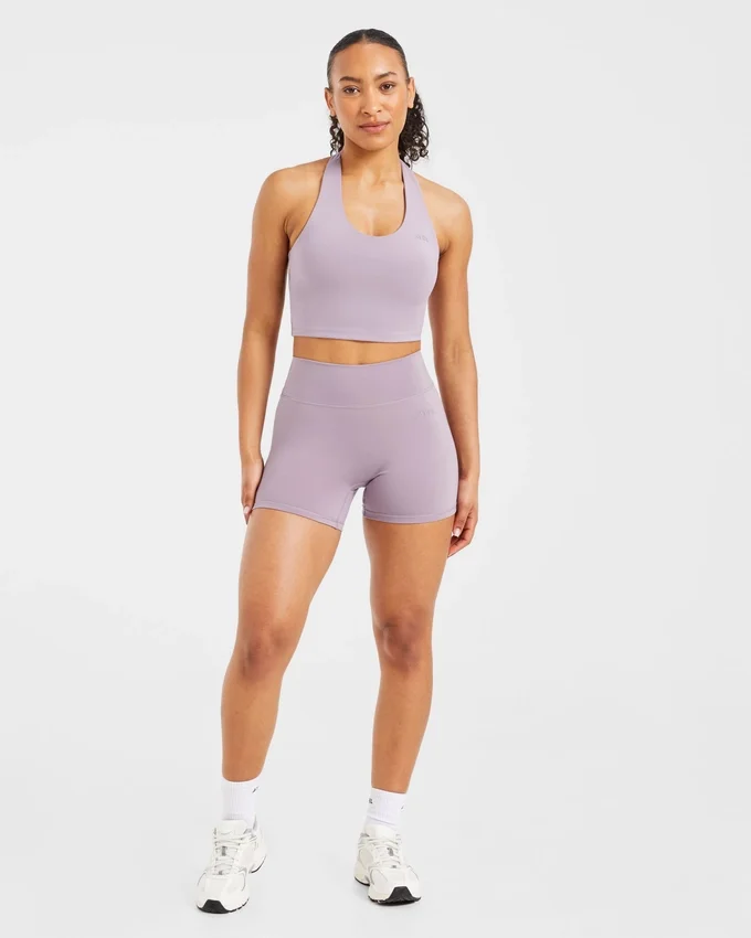 Staple halterneck-crop-top