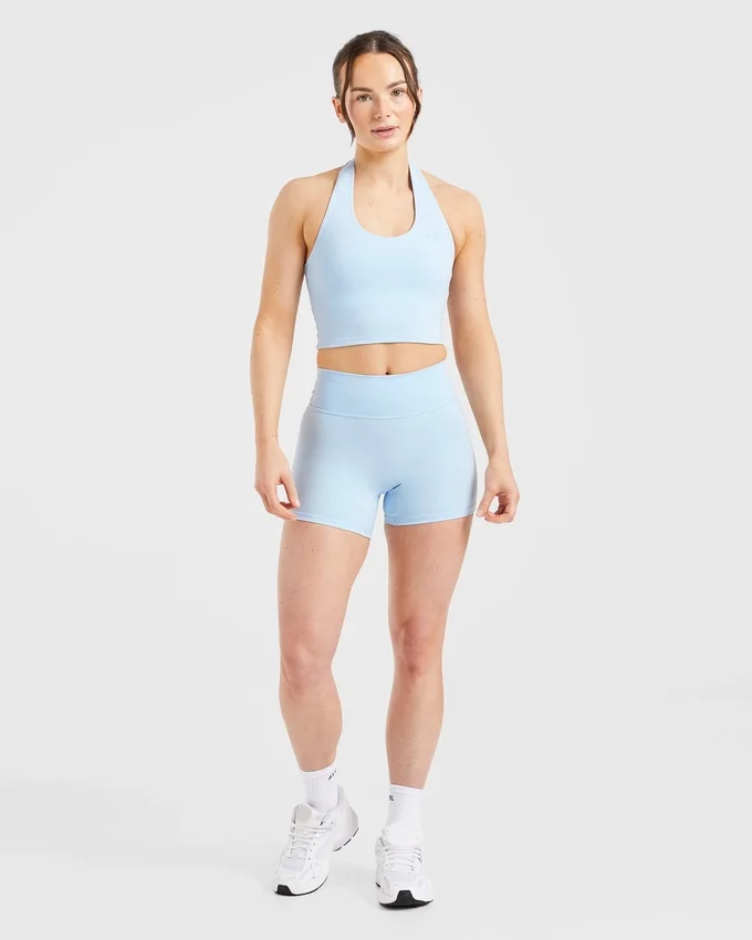 Staple halterneck-crop-top