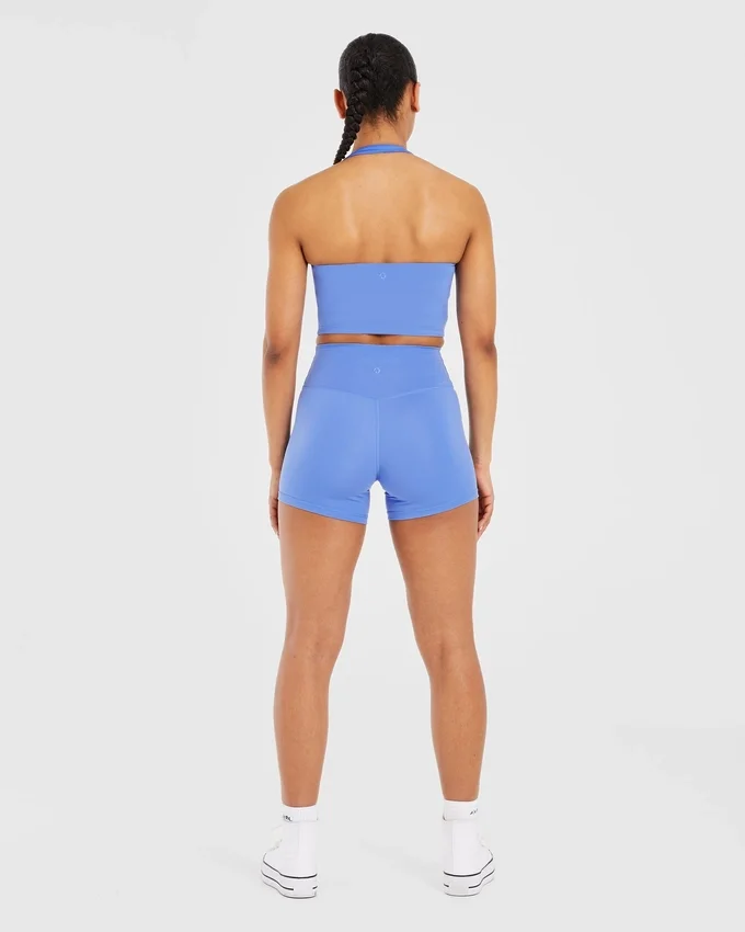 Staple halterneck-crop-top