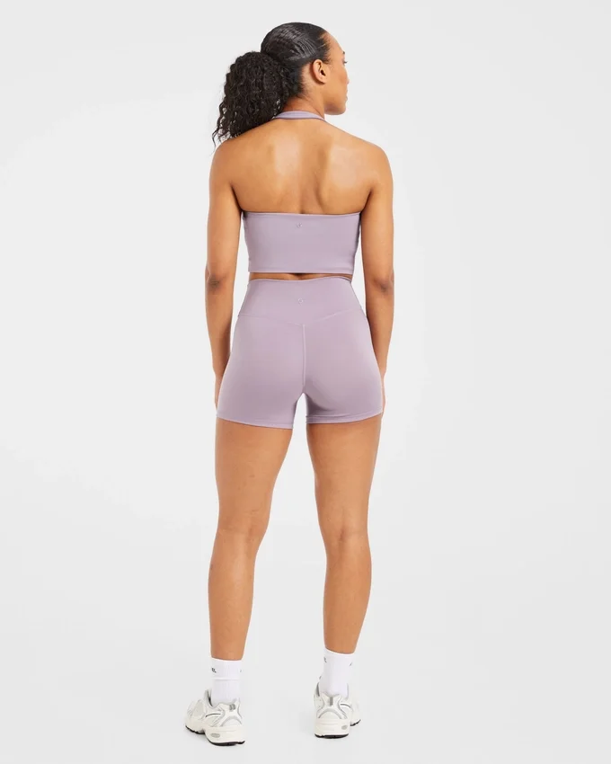 Staple halterneck-crop-top