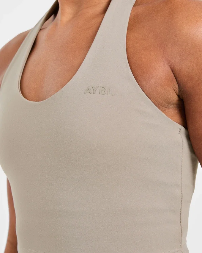 Staple halterneck-crop-top