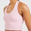 Staple halterneck-crop-top