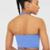 Staple halterneck-crop-top