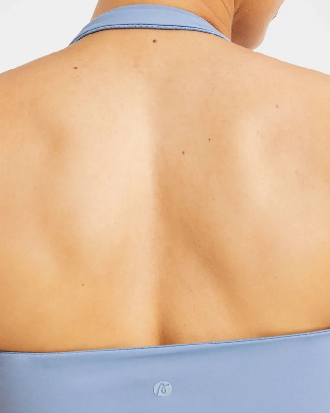Staple halterneck-crop-top
