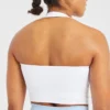 Staple halterneck-crop-top