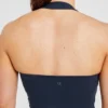 Staple halterneck-crop-top