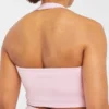 Staple halterneck-crop-top