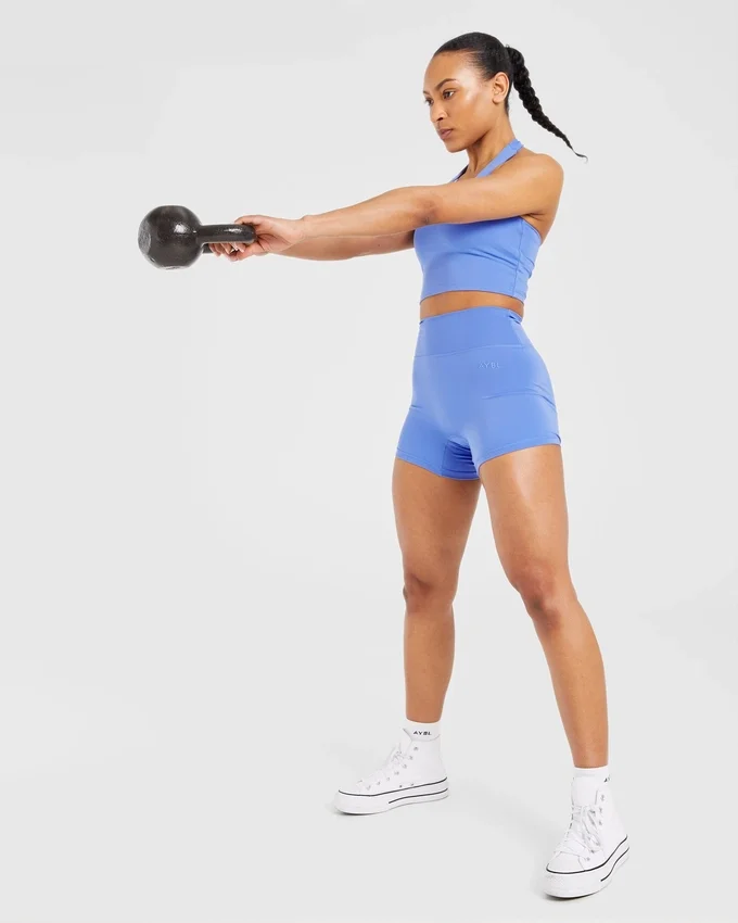 Staple halterneck-crop-top
