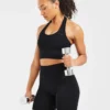 Staple halterneck-crop-top