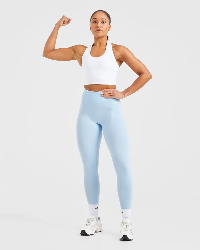 Staple halterneck-crop-top
