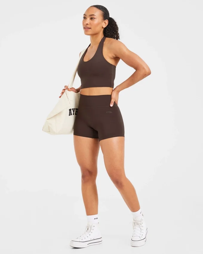 Staple halterneck-crop-top
