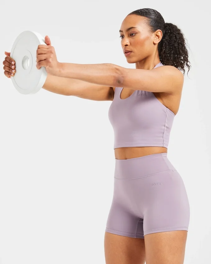 Staple halterneck-crop-top