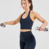 Staple halterneck-crop-top