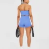 Staple halterneck-crop-top