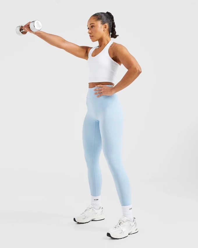 Staple halterneck-crop-top