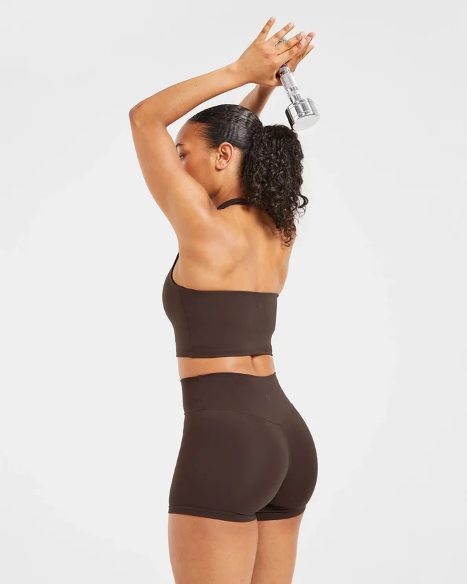 Staple halterneck-crop-top
