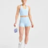 Staple halterneck-crop-top