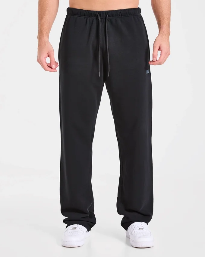 Strength Division mjukisbyxor med raka ben i oversized-passform