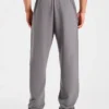 Strength Division mjukisbyxor med raka ben i oversized-passform