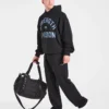 Strength Division mjukisbyxor med raka ben i oversized-passform