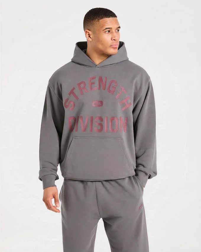 Strength Division Oversized-hoodie