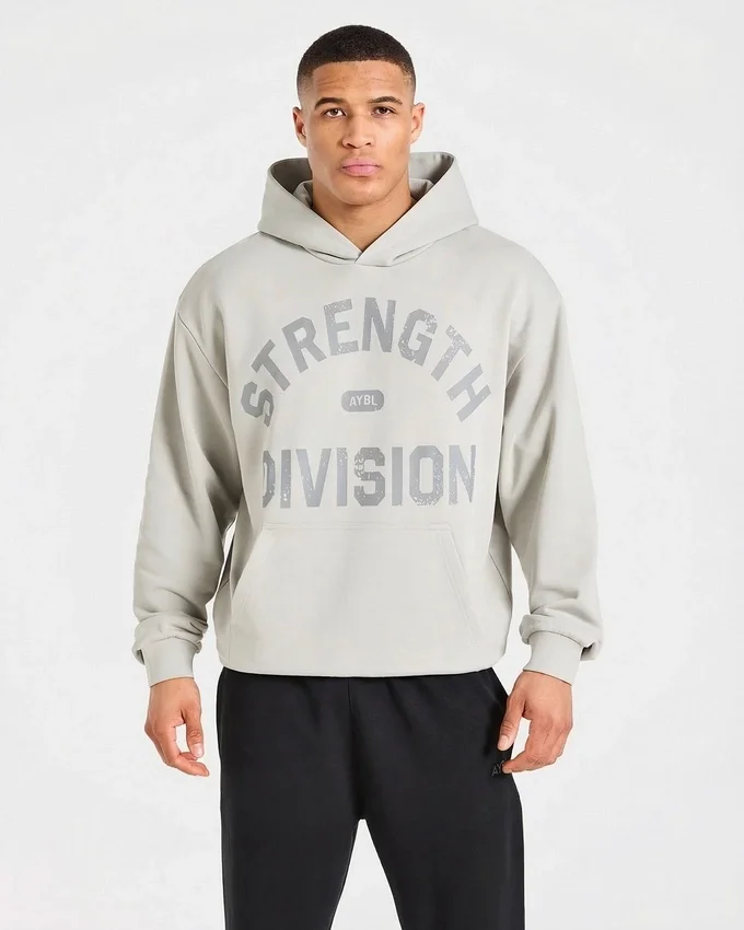 Strength Division Oversized-hoodie